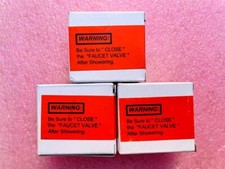 YOO.MEE Shut-Off Brass Ball Valve 1/2'' Standard Connections with Polished Chrom