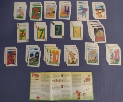7 Boom Karten Spiel Uno-Like 7+ Alter 2-6 Spieler