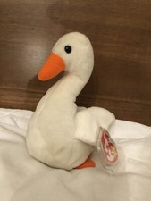 TY BEANIE BABY GRACIE - THE WHITE SWAN -RETIRED
