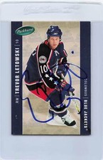 2005/06 Parkhurst #144 Trevor Letowski Blue Jackets Signed Auto *H2820