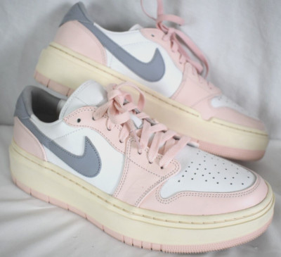 Women Air Jordan 1 Elevate Low Pink / Grey  (DH7004 600 SIZE 11