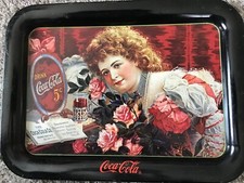 Vintage Coca Cola Metal Serving Tray