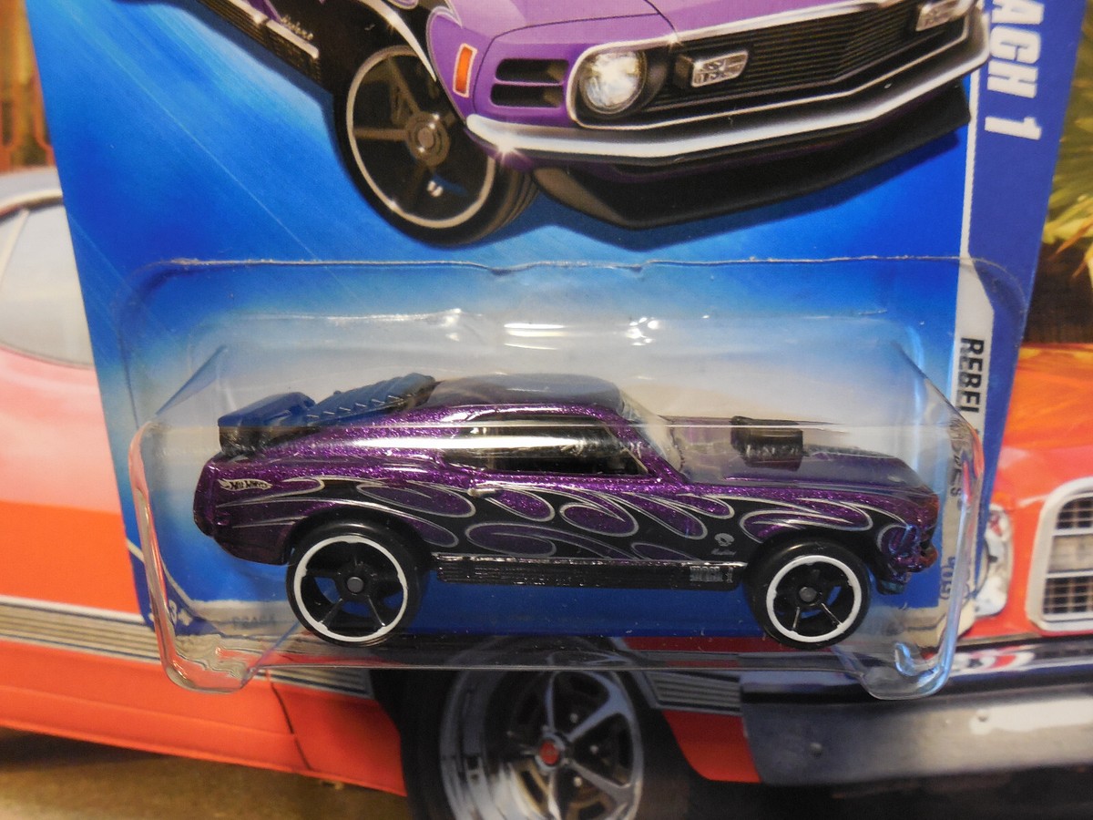 Hot Wheels 70 Ford Mustang Mach I LOT 4 REBEL RIDES FIRST EDITIONS
