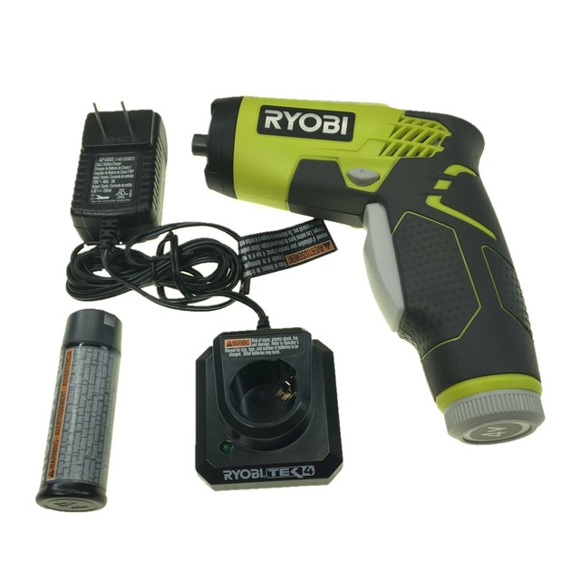 RYOBI 4 VOLT TEK4 LITHIUM 1/4