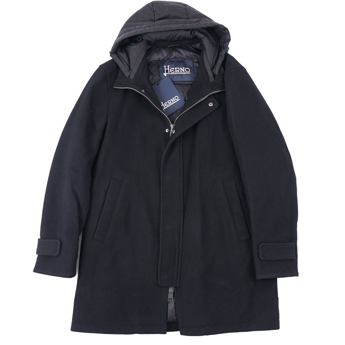 Herno Sub-Zero Wool Insulated Down-Filled Parka with Hood M Herno Sub-Zero Wool Insulated Down-Filled Parka with Hood M