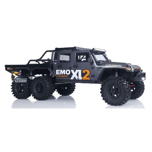 2025Type 6X6 2Speed Metal Gearbox CROSSRC EMO XL2 1/8 Remote Control Crawler Car - Picture 9 of 19