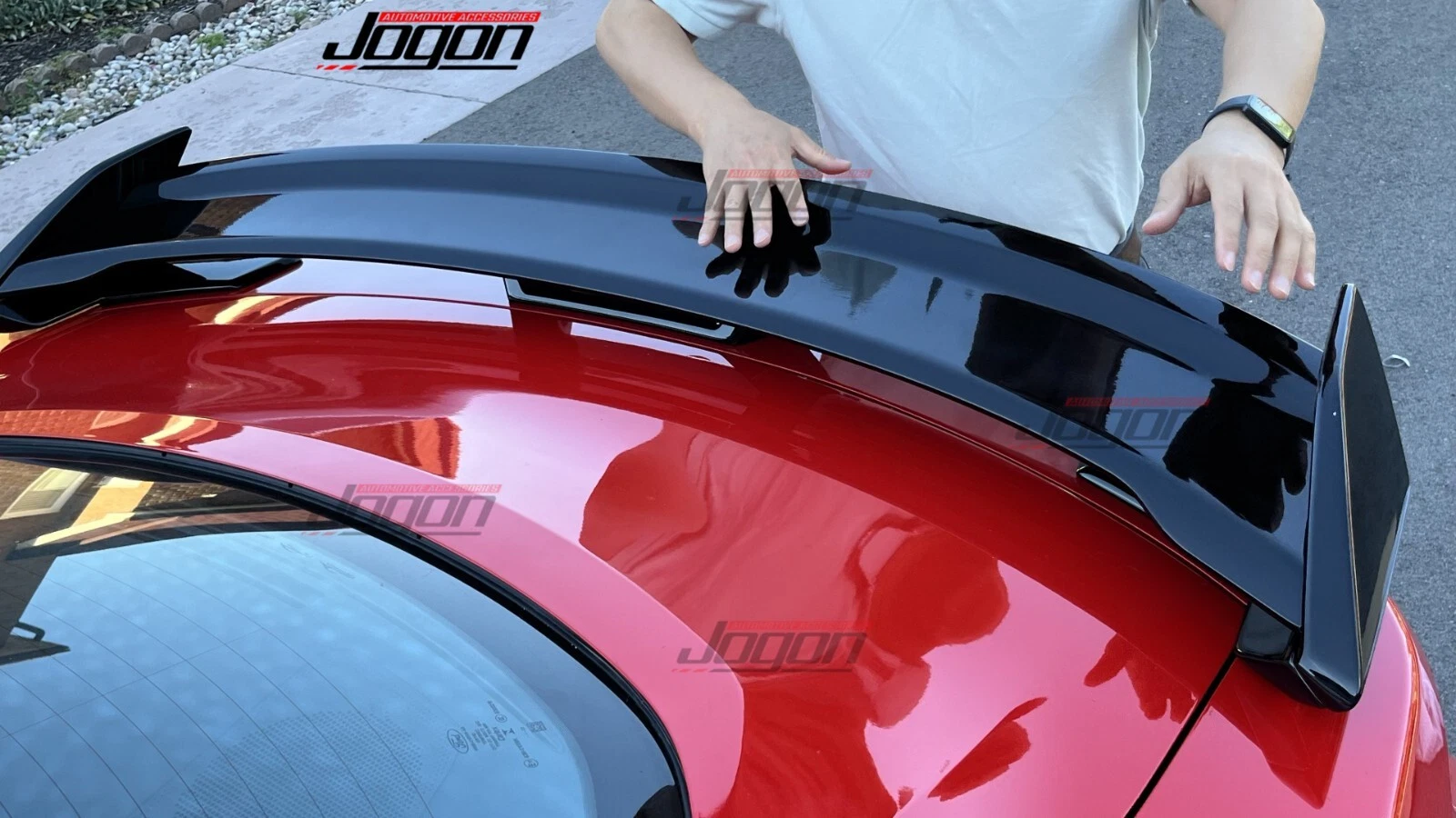 GTD HP Spoiler ABS Black For S650 Ford Mustang 2024+ Handling Package Dark Horse - Picture 4 of 19