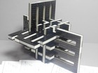 9 Slate Puzzle Burr Gray MADE FROM LEGOs (unit 18) with info VERY BIG! — photo 1