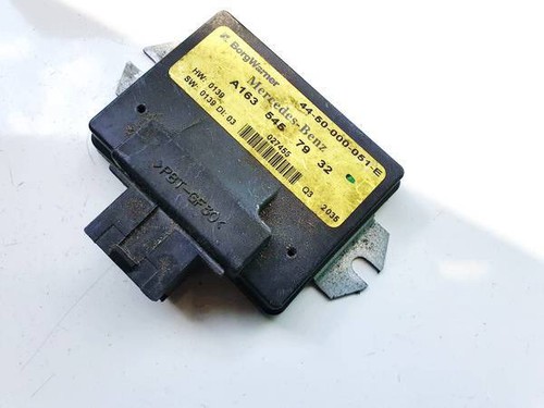 Mercedes-Benz ML-CLASS 2002 TRANSFER CASE CONTROL MODULE UNIT A163 #1946423-41