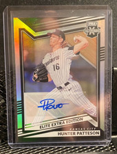 Hunter Patterson 2022 Elite Extra Edition Base Auto - Royals