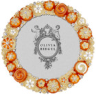 Olivia Riegel Charisma Frame Gold Finish 5" Round