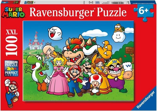 Super Mario 100 XXL Piece Jigsaw Puzzle for Kids - Fun & Educational Gift - Picture 3 of 7