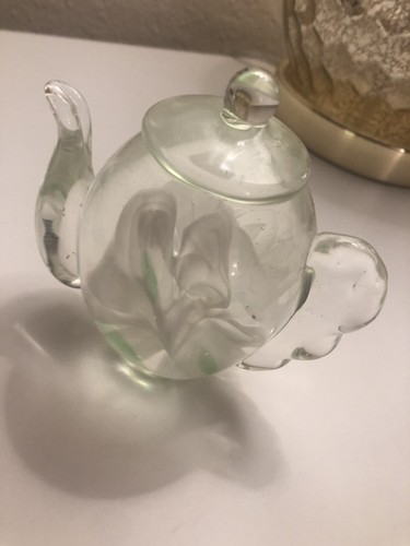 Antique Glass Flower (inside) - Picture 9 of 16