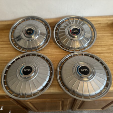1962 Ford Galaxie 500 Convertible 14 Hubcaps Wheel Covers 2 Oem Ford 2 Am 