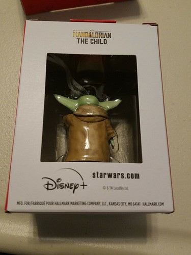 Star Wars Mandalorian The Child Christmas Tree Ornament Baby Yoda Hallmark - Bild 2 von 5