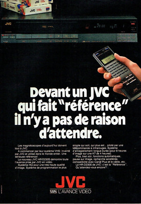 Advertising 04 24 1988 JVC VCR Video Remote Control