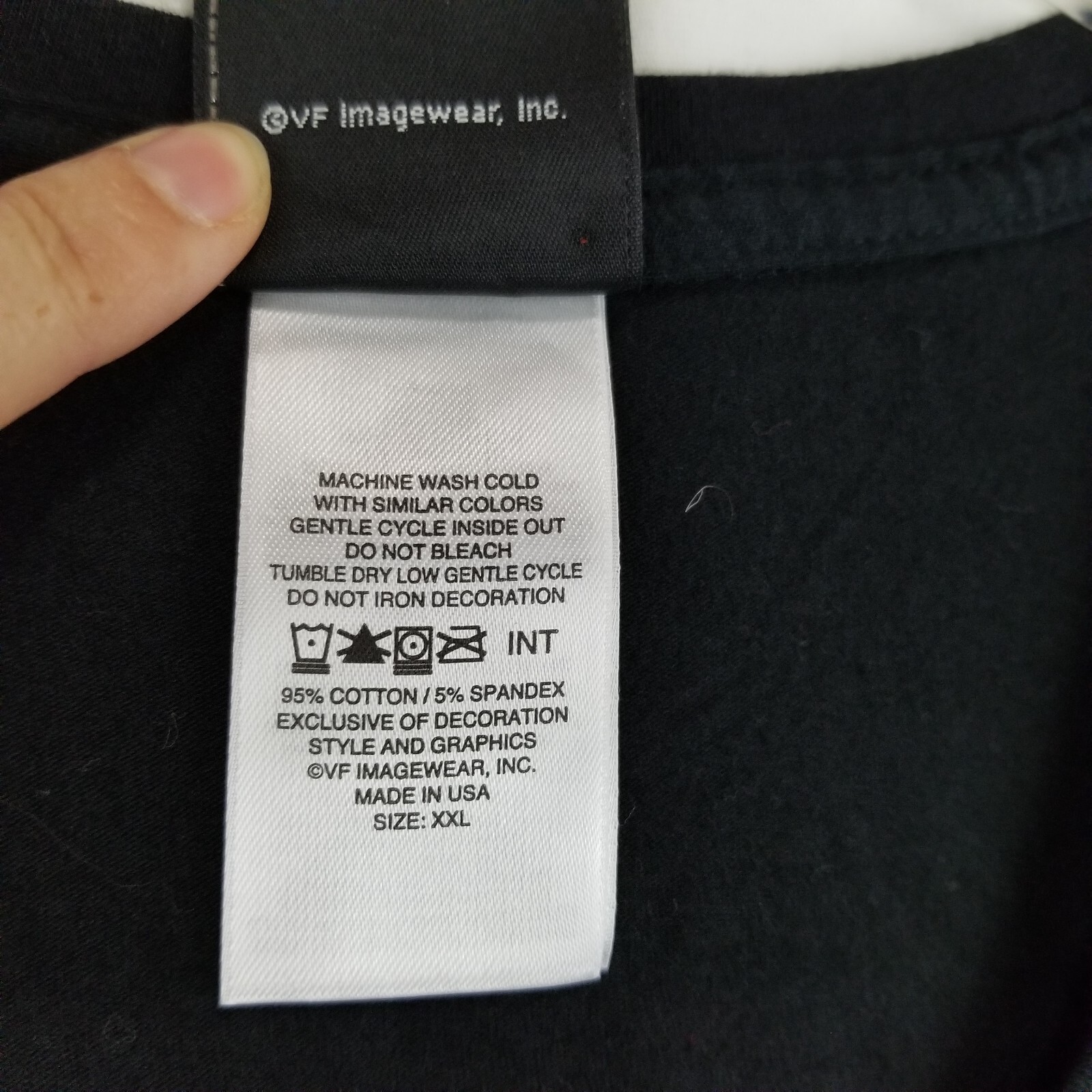 Harley Davidson Women's XXL 2X T Shirt Black Orange P… Gem