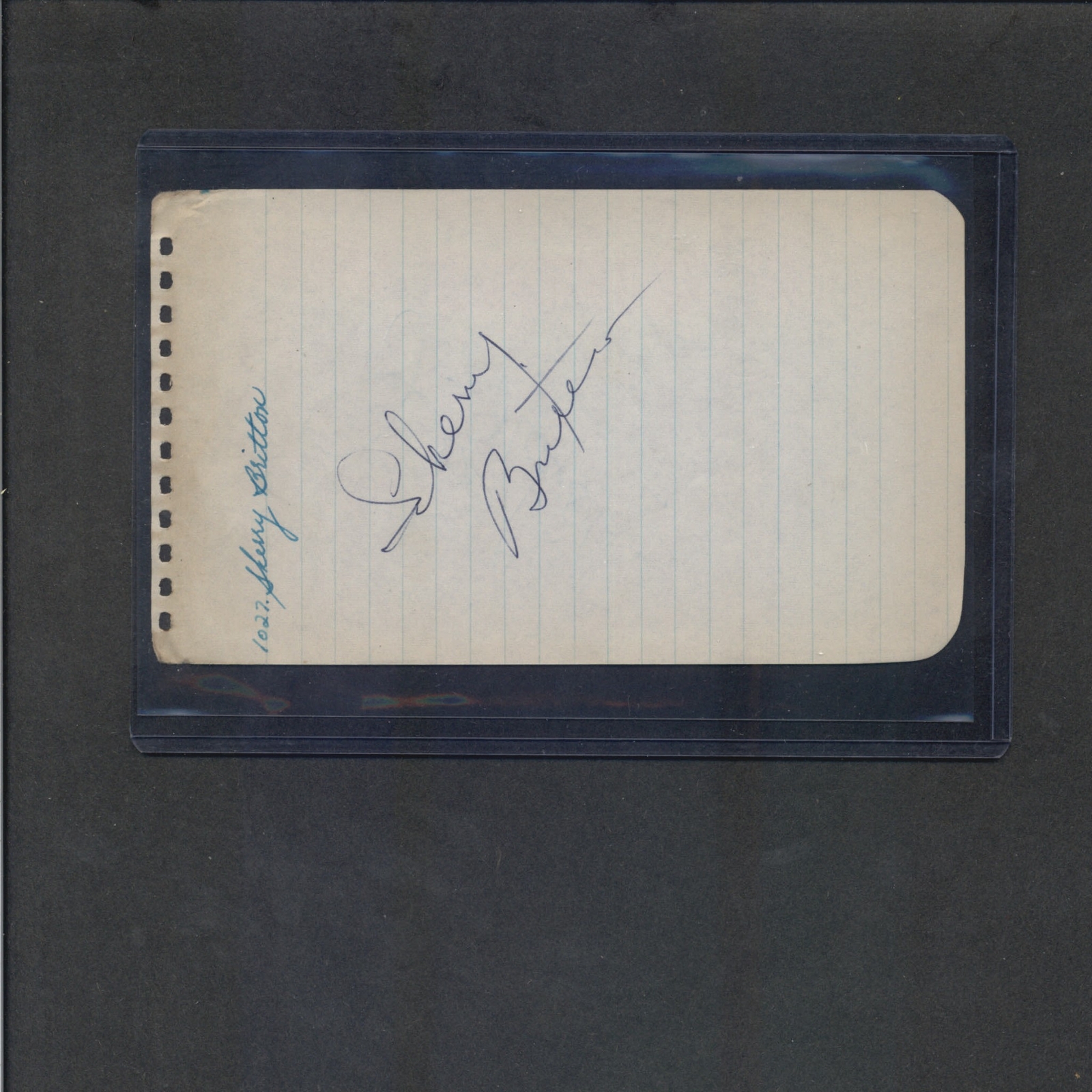 J. Carrol Naish - Signed Autograph Book Page - Character Actor d.1973