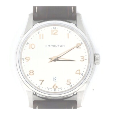 [USED Excellent] HAMILTON Jazzmaster H385111 Men's Watch With Box From Japan