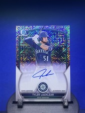 2023 Bowman Chrome - Mega Box Chrome Mojo Autographs #BCMA-TL Tyler Locklear...