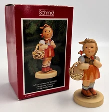 Vintage Schmid 1984 Sweetheart Christmas Ornament Hummel Holidays