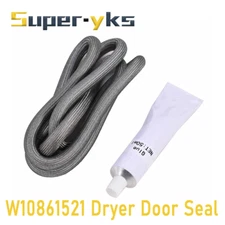 Upgraded Exact Replacement Part W10861521 for Whirlpool Oven Door Seal Gasket