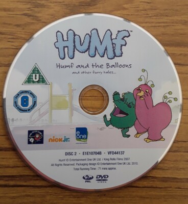 Humf and the Balloons and Other Furry Tales DVD disc 2 only | eBay