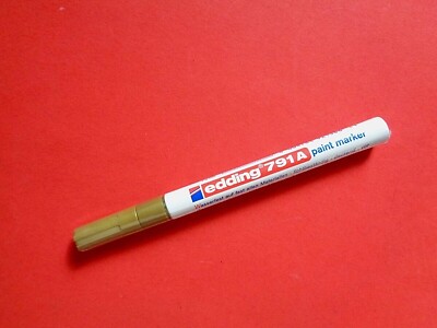 Edding 791A paint marker gold Lackmarker