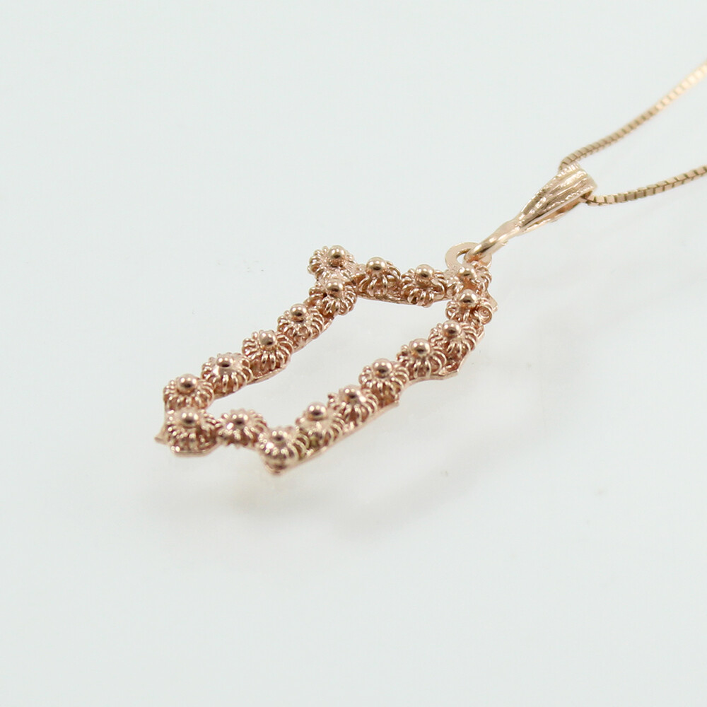 Collana donna con pendente sardegna filigrana sarda a nido d'ape Collana donna con pendente sardegna filigrana sarda a nido d'ape