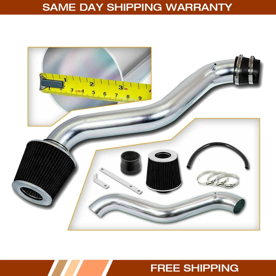 Cold Air Intake Kit for 98-02 Honda Accord 2.3L/97-01 Honda Prelude 2.2L Black