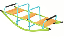Outdoor Kids Seesaw Plastic Seat Cute Baby Rocker Steel Tube - Kids Age 3 
