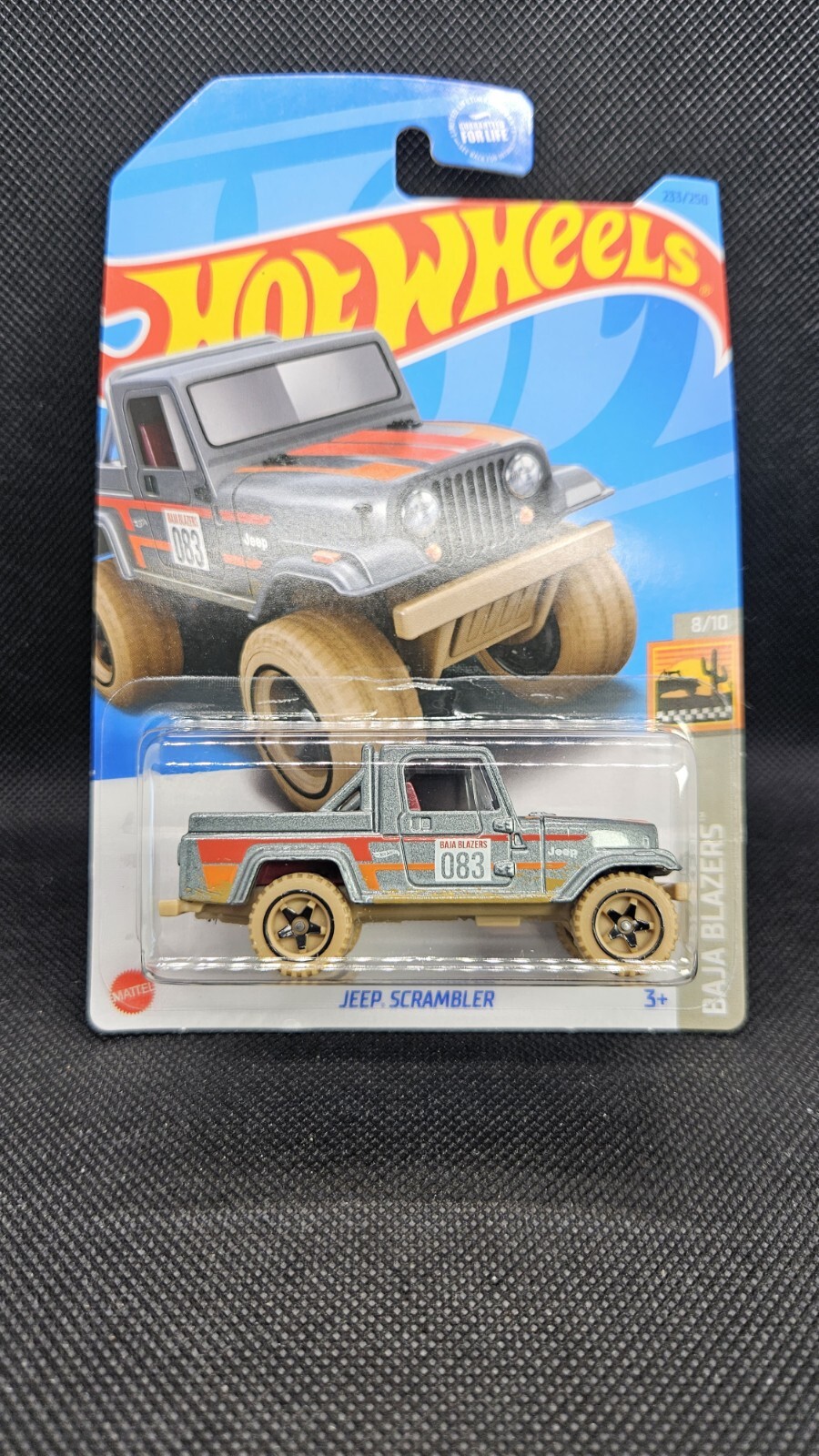Hot Wheels Jeep Scrambler Gray 2023