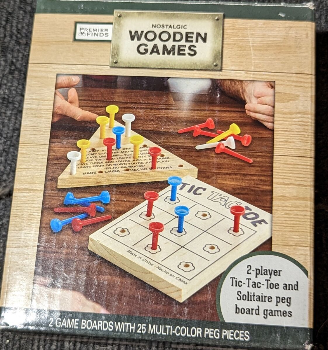 Chinese Wood Solitaire - Jeux de société 