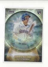 2021 Stadium Club Chrome Crystal Ball #CB10 Jarred Kelenic RC Rookie Mariners