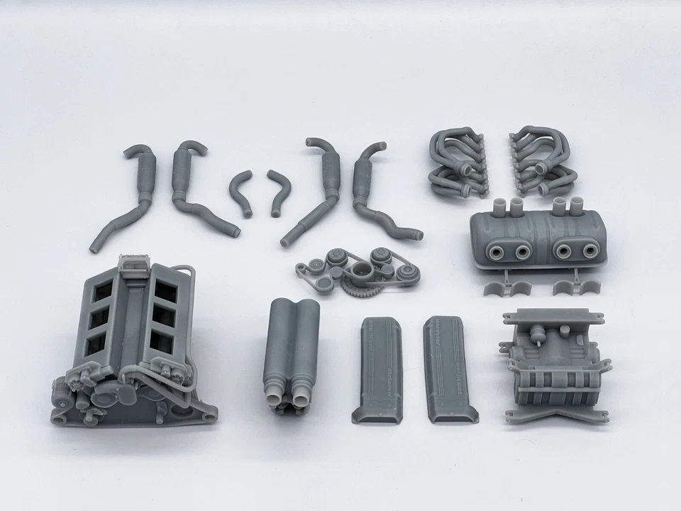 McLaren F1 S702 V12 Engine Model Kit Scales 1/24 1/18 1/12 1/8 1/6 1/4 - Image 4 of 4