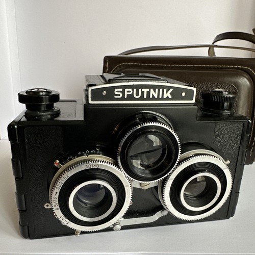 Appareil Photo Moyen Format Lumière 6x6 - Rare - Noir/Aluminium - Occasion
