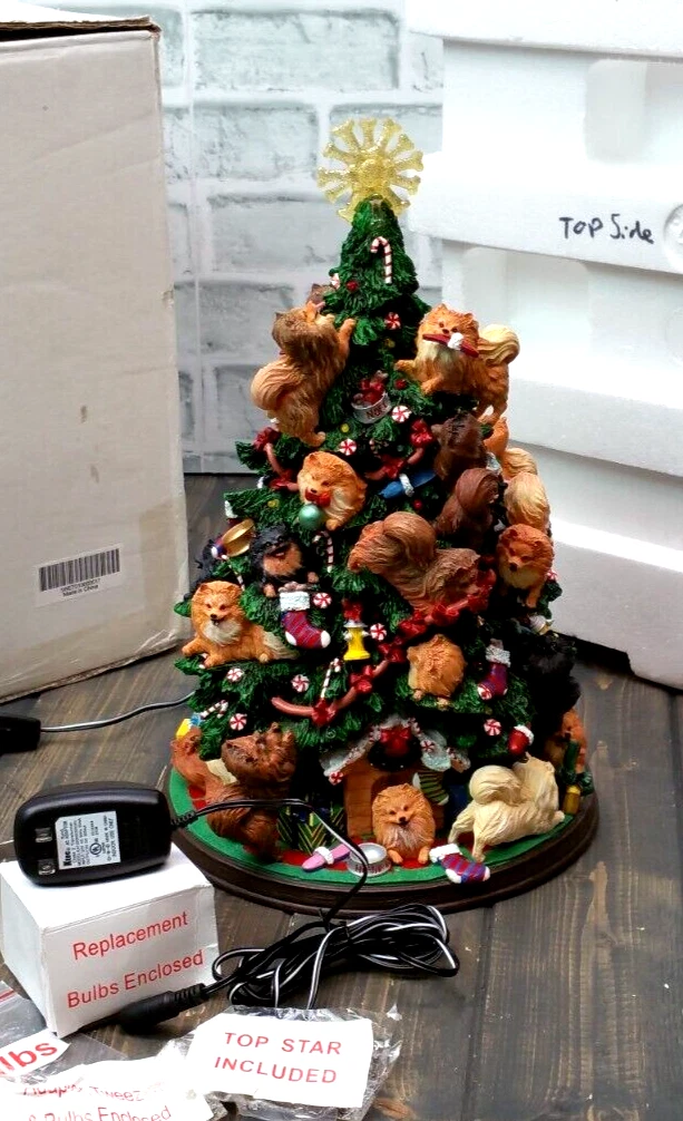 Pomeranian hotsell christmas decoration