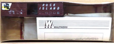 WALTHERS 932-4706 50' WAFFLE SIDE BOX CAR ROCK ISLAND 27205 HO SCALE