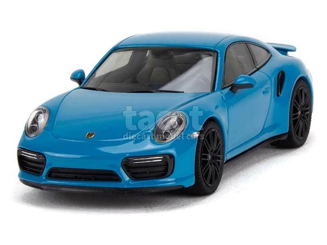 Porsche 911 Type 991 Phase Ii Turbo S 16 Miami Blue 1 43 Herpa For Sale Online Ebay