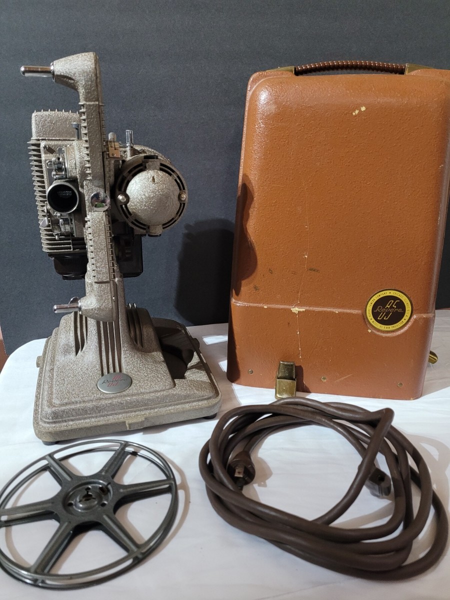 Revere Camera Company Model 85 8mm Projector - Tested - case Revere Camera Company Model 85 8mm Projector - Tested - case