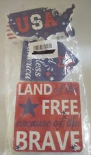4 PCS 4th of July Decor Items