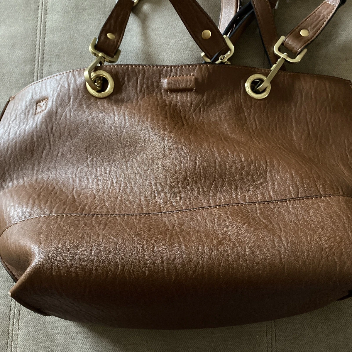 Calvin klein sonoma reversible novelty discount tote with pouch