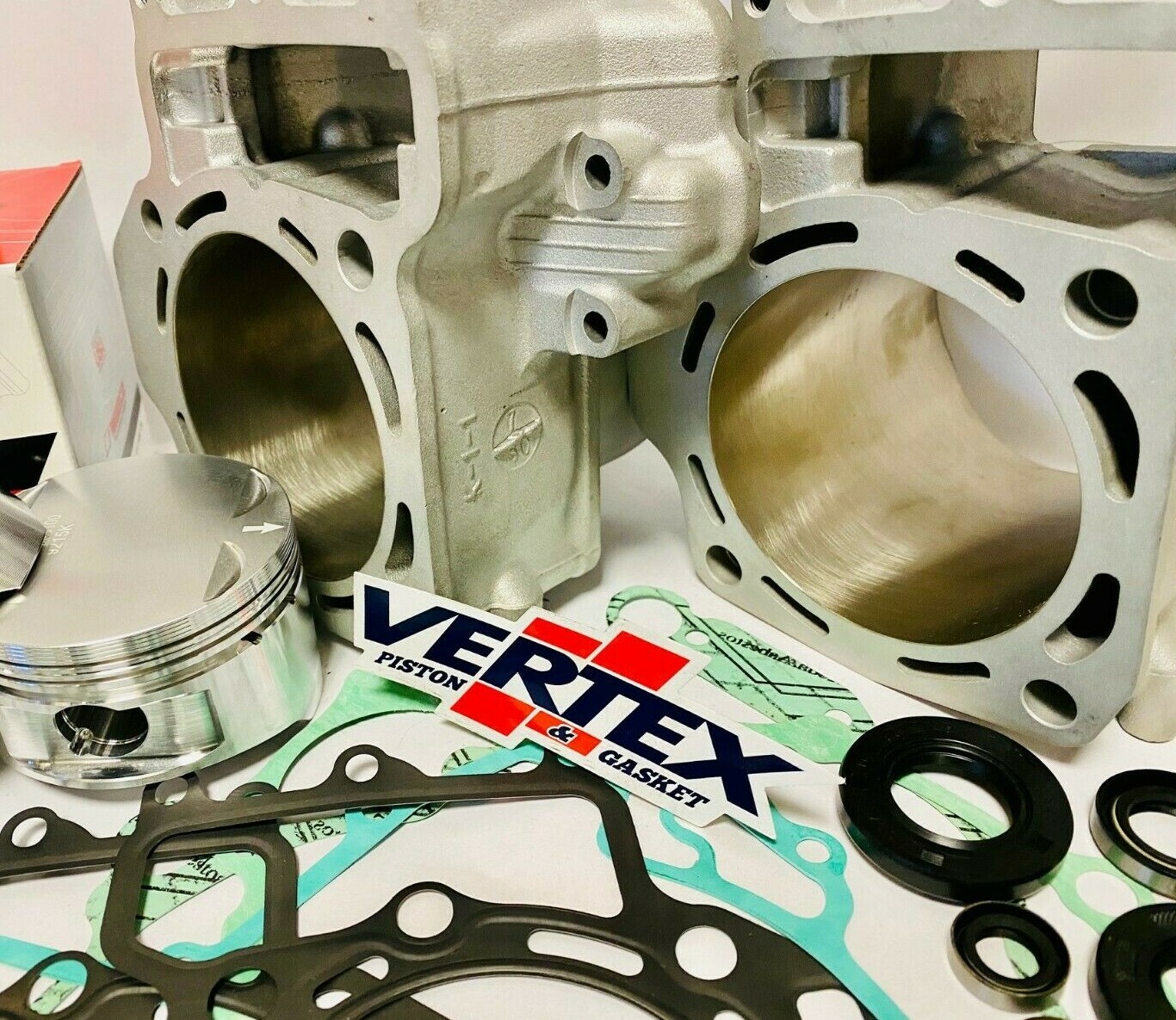 Best Kawasaki KFX700 85mm Big Bore Kit +3 Cylinders 750 Top End Rebuild Assembly eBay