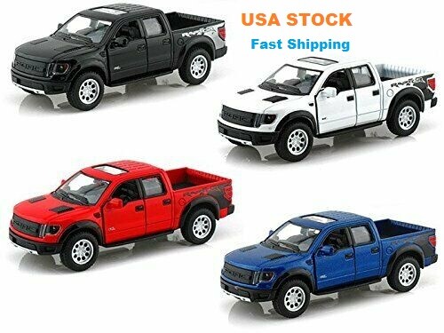 Ford F-150 SVT Raptor Supercrew 2013, camioneta pick up, coche de juguete fundido a presión, 5"", 1:46 - Imagen 1 de 48