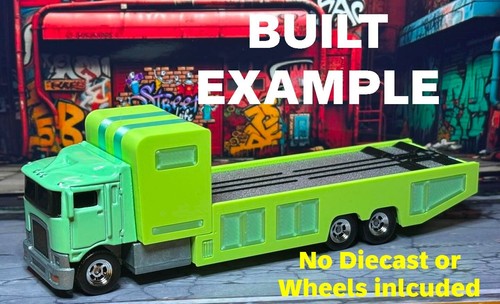 Team Transport Conversion Kit - Hiway Hauler Hot Wheels - JS Custom 1:64 - Picture 85 of 87
