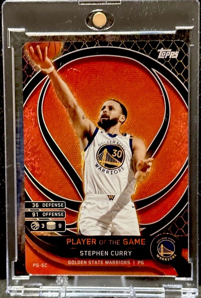 Stephen Curry 2025-26 Topps Match Attax NBA Player of the Game #PG