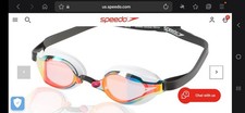 Speedo Men's Competitive Speed Socket 2.0 Mirrored Swim Goggles