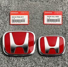 For 2018-2022 Honda Accord Sport Touring Badge Red Front Grille Trunk Emblem For 2018-2022 Honda Accord Sport Touring Badge Red Front Grille Trunk Emblem
