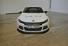 Tamiya 1:10 RC VW Scirocco GT  Karosserie für TT-01E weiß