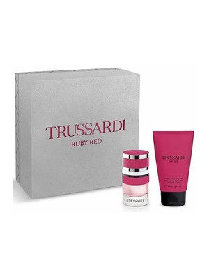 Trussardi Ruby Red EdP Damen-Geschenkset 60 ml (2-Teilig) Duft NEU OVP